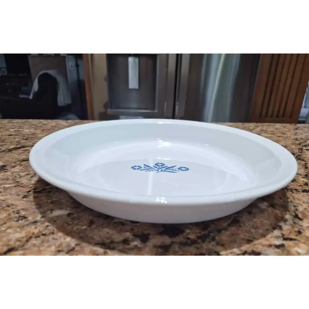 Corning Ware Blue Cornflower Pie Plate 9